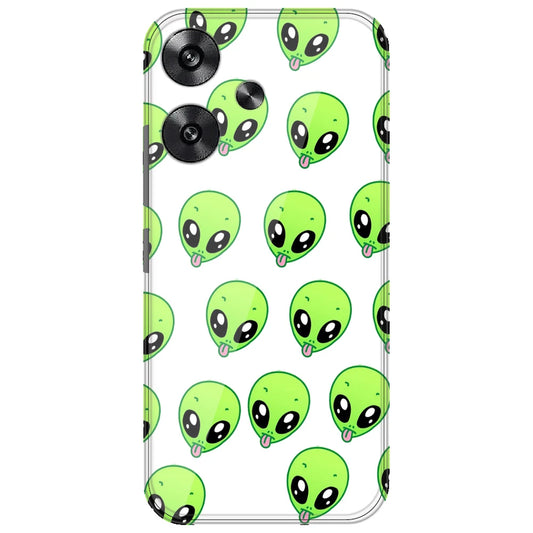Alien - Clear Printed Silicone Case for Poco F6