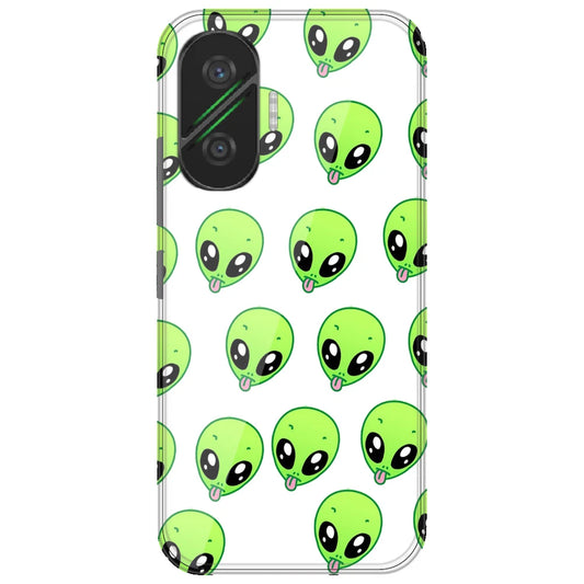 Alien - Clear Printed Silicone Case for Poco F7