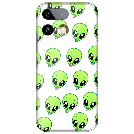 Alien - Clear Printed Silicone Case for Realme 16 Pro Plus