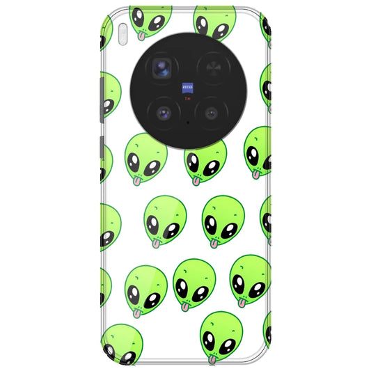 Alien - Clear Printed Silicone Case for Vivo X300 Pro