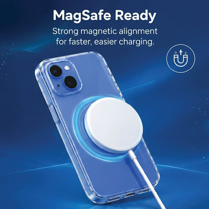 Strong magnetic alignment for MagSafe charging - iPhone 15 Plus