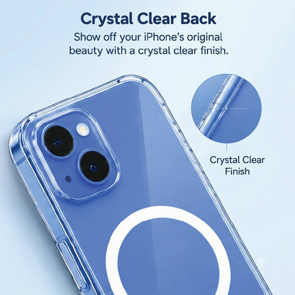 Crystal clear back shows off the iPhone's colour - iPhone 15 Plus