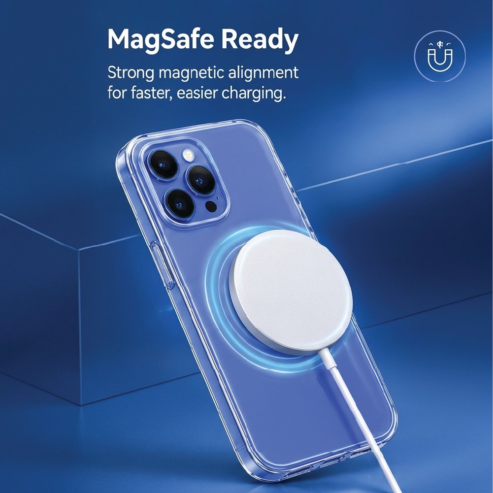 Strong magnetic alignment for MagSafe charging - iPhone 16 Pro Max