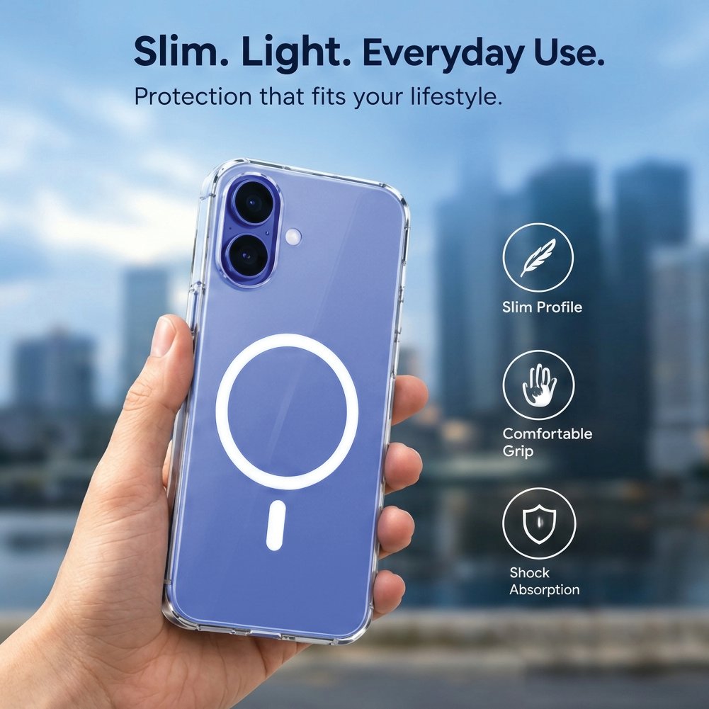 Slim, light case for everyday use - iPhone 17