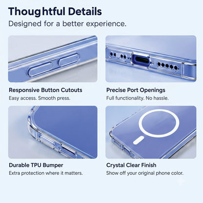 Responsive buttons, precise port openings, durable TPU bumper - iPhone 17