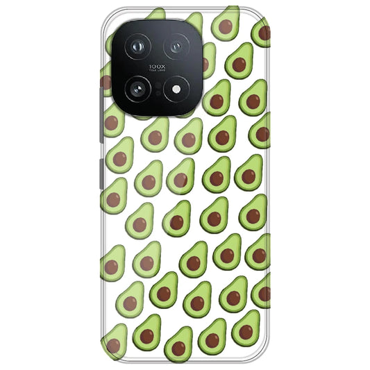 Avocado - Clear Printed Silicone Case for iQOO 15