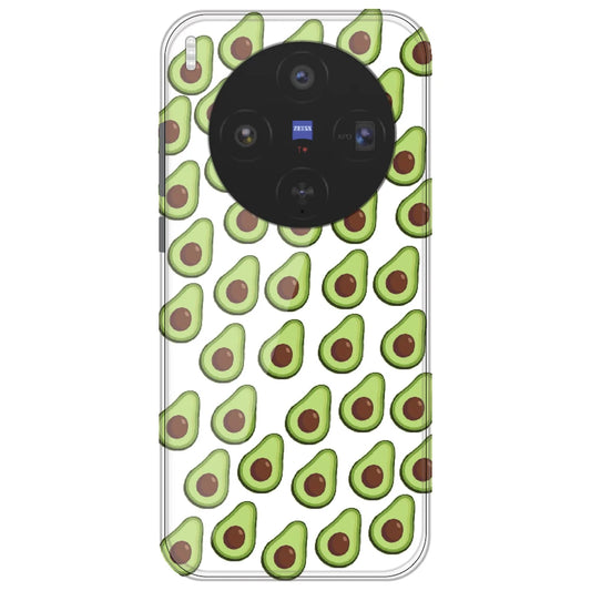 Avocado - Clear Printed Silicone Case for Vivo X300