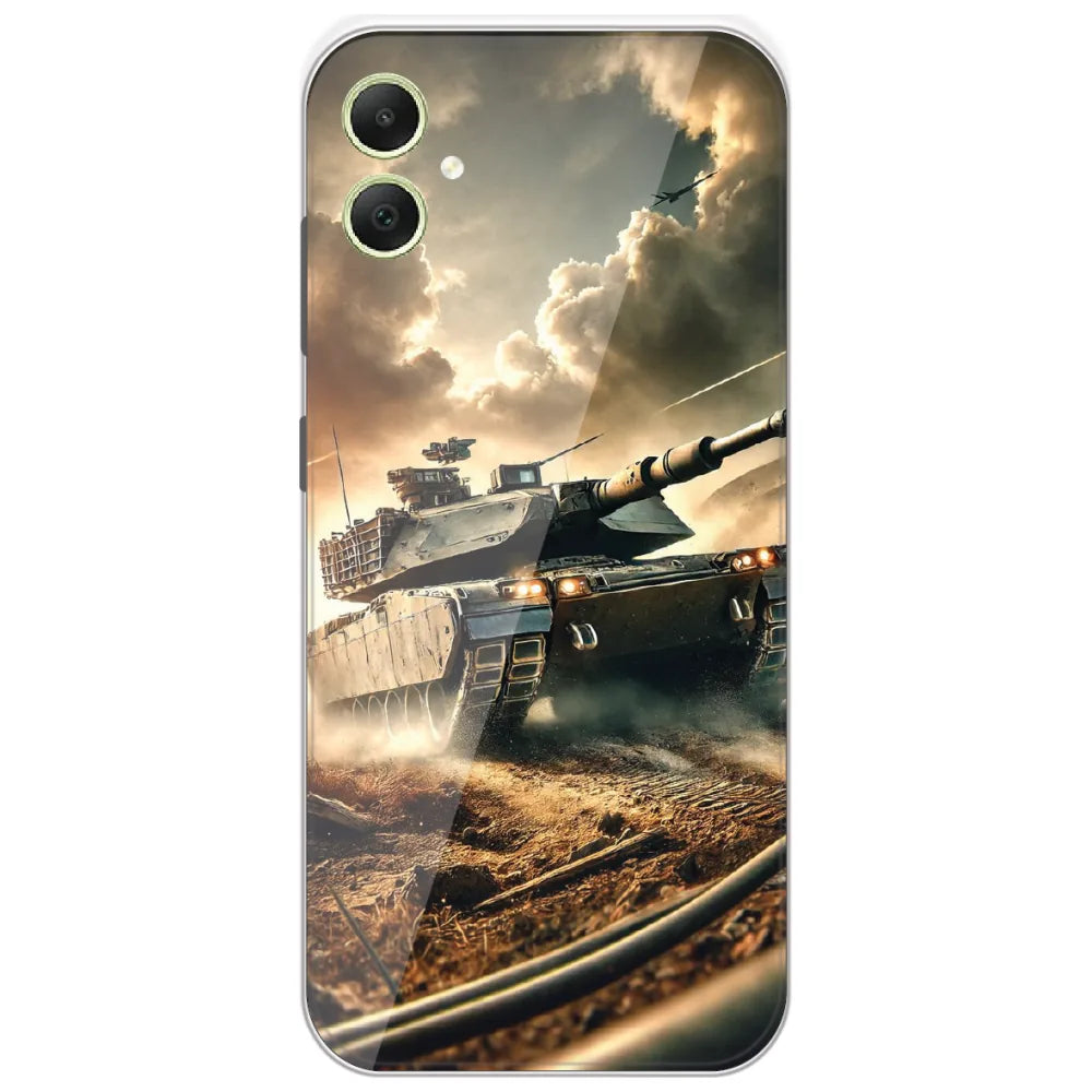 Battle Tank Charge - Printed Silicone Case for Samsung Galaxy A05