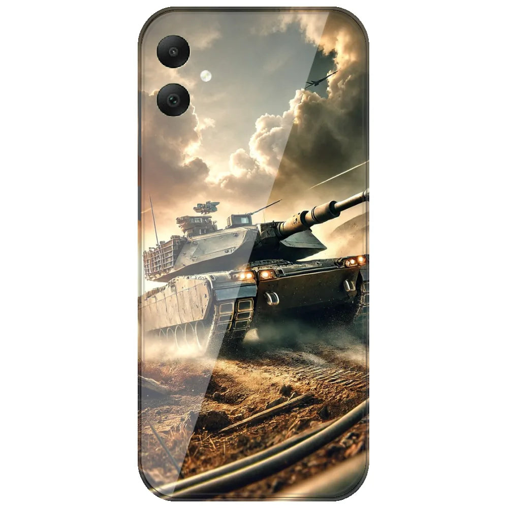Battle Tank Charge - Printed Silicone Case for Samsung Galaxy A06