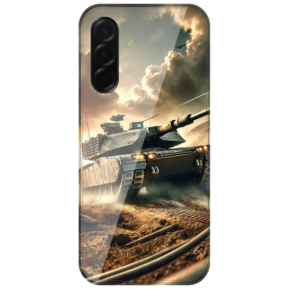 Battle Tank Charge - Printed Silicone Case for Samsung Galaxy A26