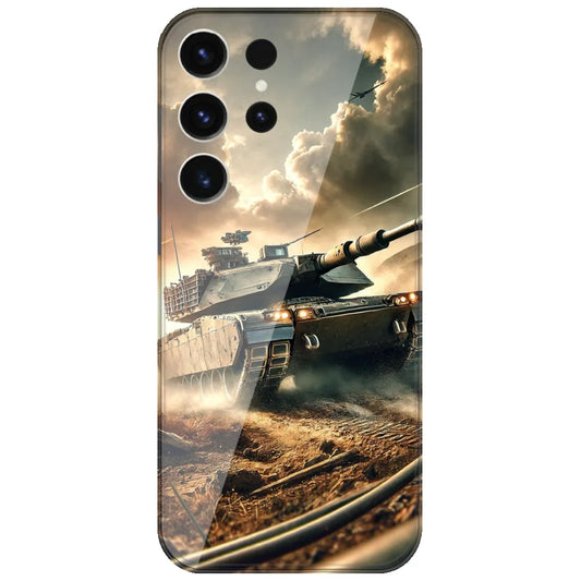 Battle Tank Charge - Printed Silicone Case for Samsung Galaxy S26 Ultra