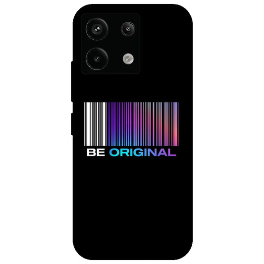 Be Original - Glossy Metal Silicone Case for Redmi Note 13 Pro 5G