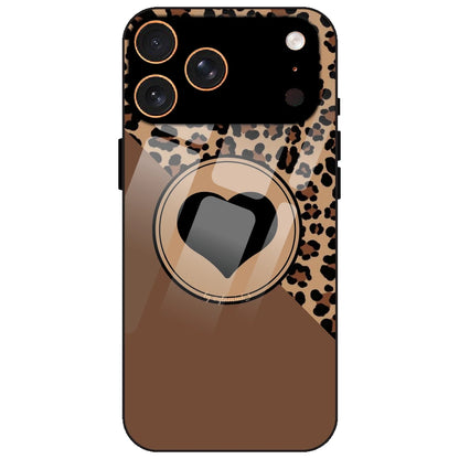 Black Heart - Glass Case for Apple iPhone 17 Pro