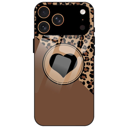 Black Heart - Glass Case for Apple iPhone 17 Pro Max