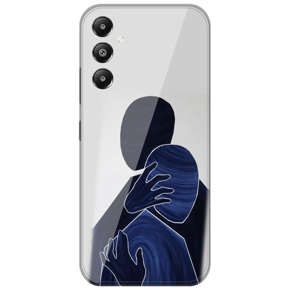Blue Embrace - Printed Silicone Case for Samsung Galaxy A05s