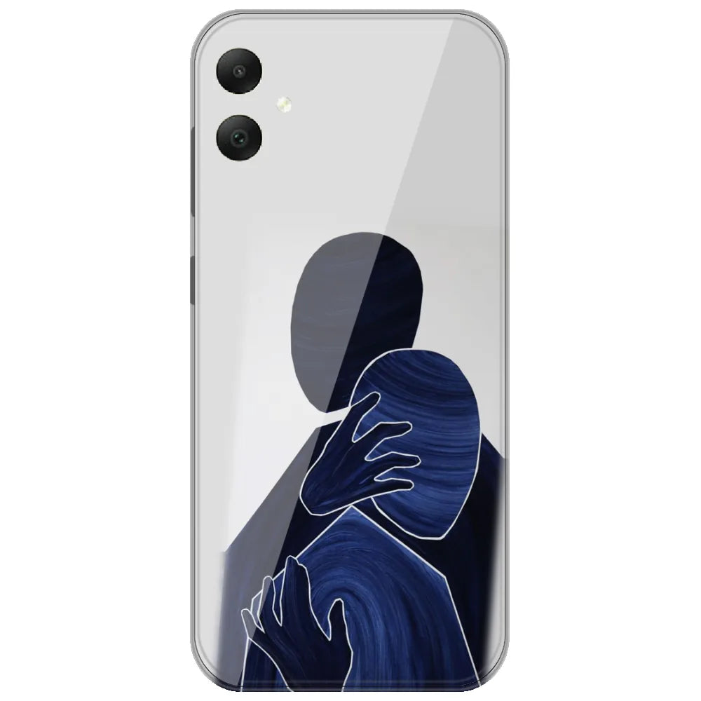 Blue Embrace - Printed Silicone Case for Samsung Galaxy A06