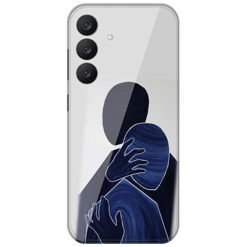 Blue Embrace - Printed Silicone Case for Samsung Galaxy S26