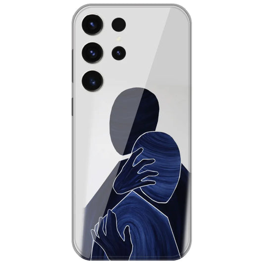 Blue Embrace - Printed Silicone Case for Samsung Galaxy S26 Ultra