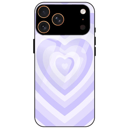 Blue Hearts - Glass Case for Apple iPhone 17 Pro
