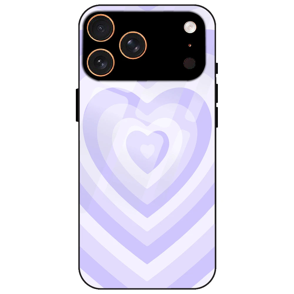 Blue Hearts - Glass Case for Apple iPhone 17 Pro Max