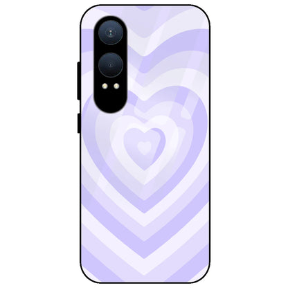 Blue Hearts - Glass Case for OnePlus Nord CE 4 Lite