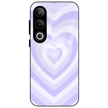 Blue Hearts - Glass Case for OnePlus Nord CE 4