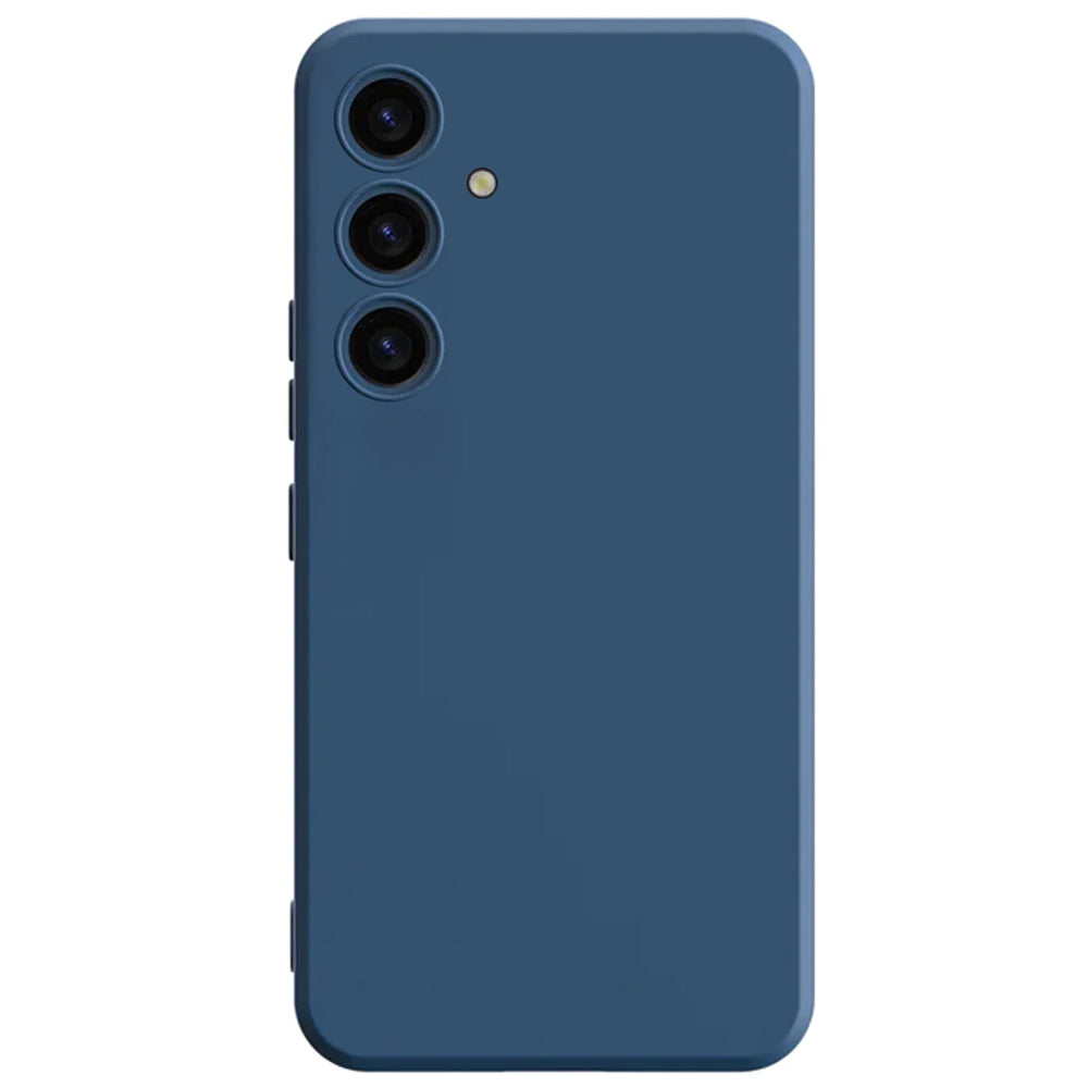 Navy Blue Liquid Silicon Case For Samsung Models