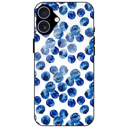 Blueberries - Glass Case for Apple iPhone 17