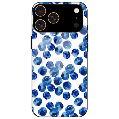 Blueberries - Glass Case for Apple iPhone 17 Pro