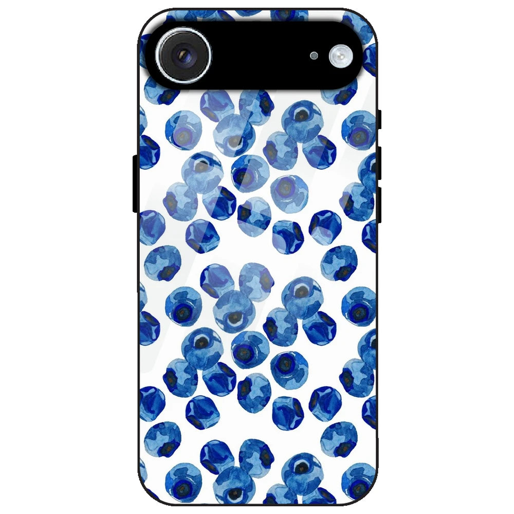 Blueberries - Glass Case for Apple iPhone Air