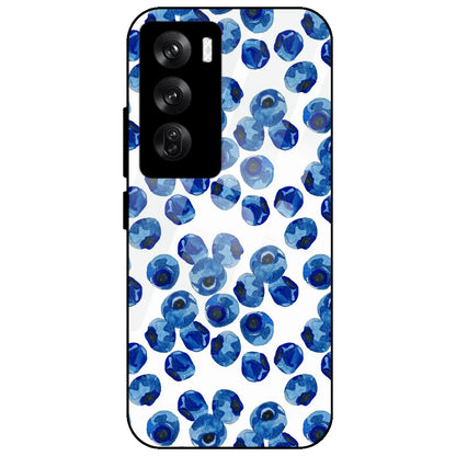 Blueberries - Glass Case for Oppo Reno 12 Pro