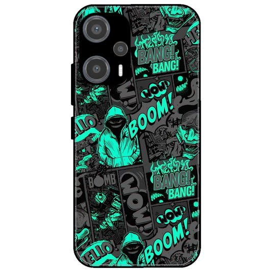 Boom - Glossy Metal Silicone Case for Poco F5