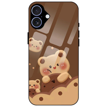Brown Teddy - Glass Case for Apple iPhone 17