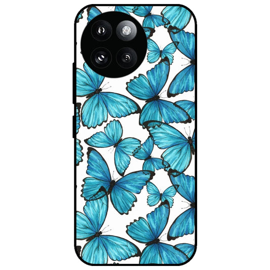 Butterflies - Glossy Metal Silicone Case for Redmi Xiaomi 14 Civi