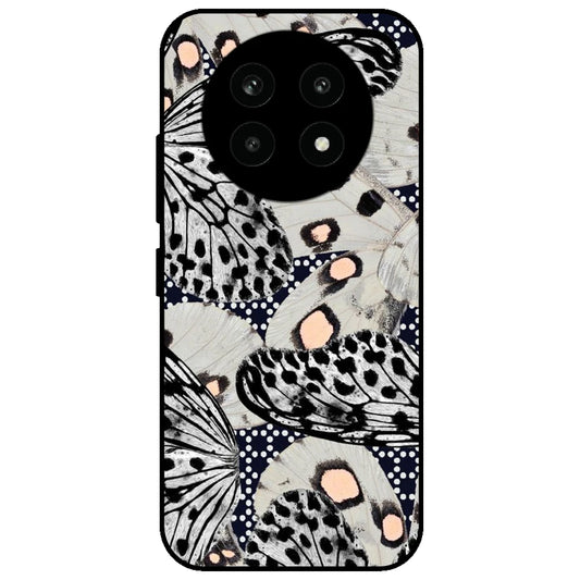 Butterflies Wings - Glossy Metal Silicone Case for Realme 13 Pro 5G