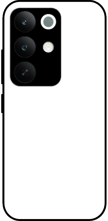 Realme C85 back cover mockup - customisable glossy metal silicone case