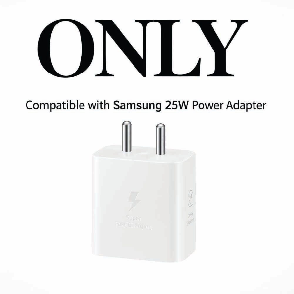 Compatibility guide – StellaLou charger protector fits the Samsung 25W Adapter only