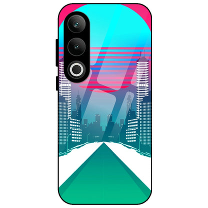 Citylight Synthwave - Glass Case for OnePlus Nord CE 4