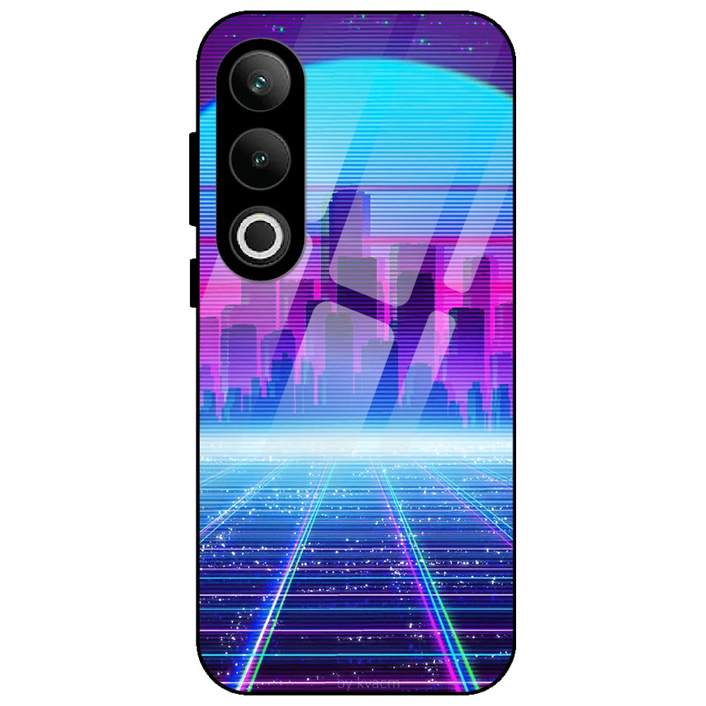 Cityscape Synthwave - Glass Case for OnePlus Nord CE 4