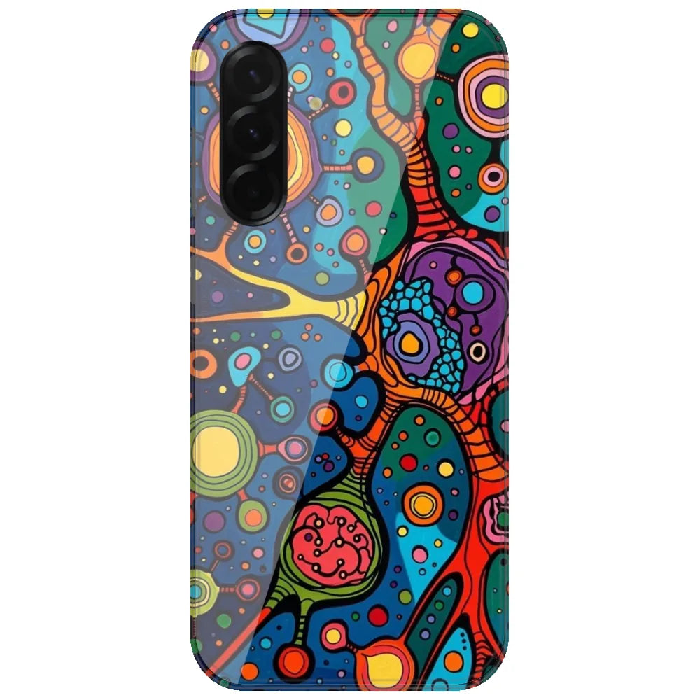 Cosmic Cell Art - Printed Silicone Case for Samsung Galaxy A26