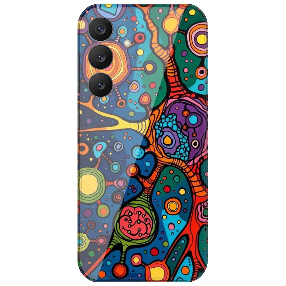 Cosmic Cell Art - Printed Silicone Case for Samsung Galaxy S26