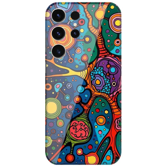 Cosmic Cell Art - Printed Silicone Case for Samsung Galaxy S26 Ultra