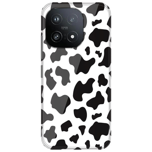 Cow Print - Clear Printed Silicone Case for iQOO 15