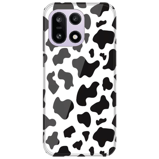 Cow Print - Clear Printed Silicone Case for OnePlus 15