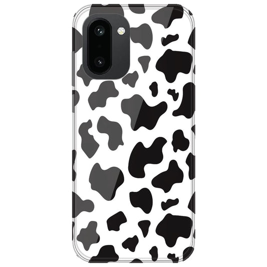 Cow Print - Clear Printed Silicone Case for OnePlus 15R