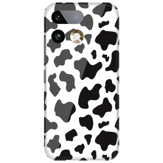 Cow Print - Clear Printed Silicone Case for Realme 16 Pro Plus