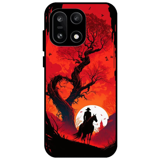 Cowboy & The Sunset - Glossy Metal Silicone Case for OnePlus 15