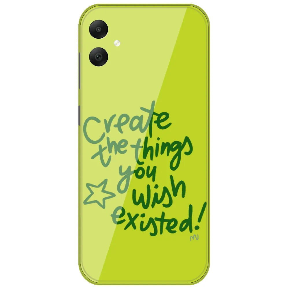 Create Things You Wish - Printed Silicone Case for Samsung Galaxy A06