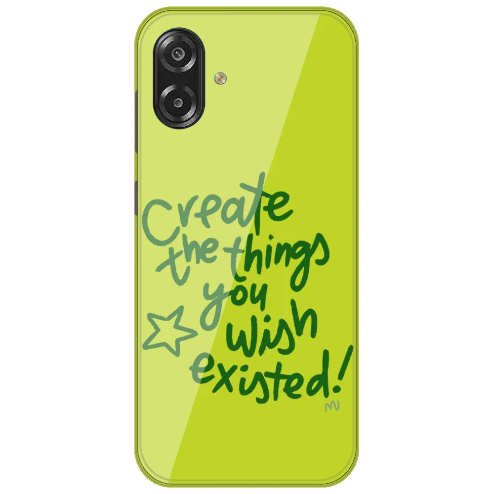 Create Things You Wish - Printed Silicone Case for Samsung Galaxy A07 4G