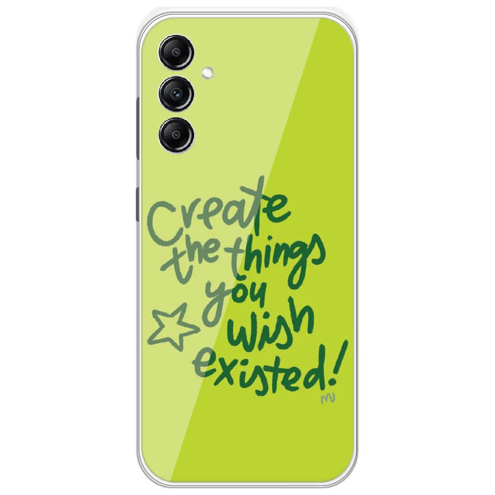 Create Things You Wish - Printed Silicone Case for Samsung Galaxy A14